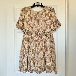 Gianni Bini Floral Babydoll Dress